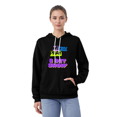 We Dey Pray, E Dey Show – Inspirational Faith Statement Pullover Hoodie