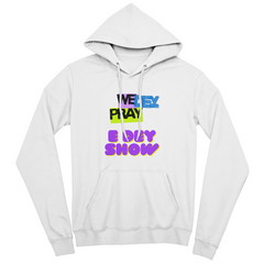 We Dey Pray, E Dey Show – Inspirational Faith Statement Pullover Hoodie