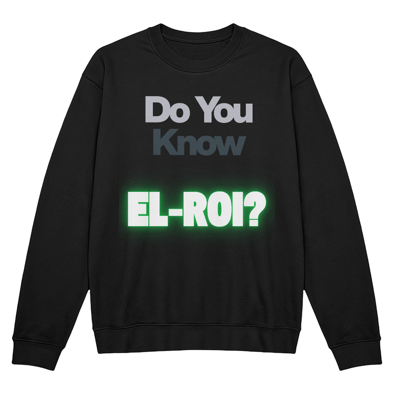 “Do You Know El-Roi?” – Faith Question Unisex Crewneck Sweatshirt